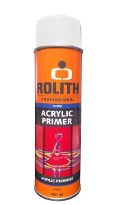 Primer WIT AC136, spuitbus primer, roestwerend, universele grondverf, hout primer, metaal primer, kunststof primer, ABS primer, PVC primer, polyester primer, polycarbonaat primer